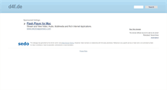 Desktop Screenshot of d4f.de